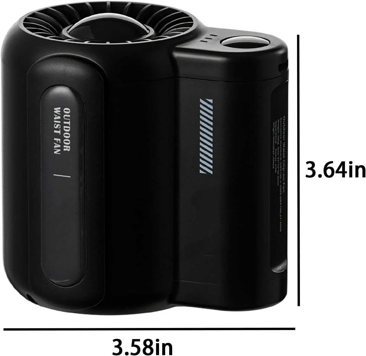 Tragbarer USB-C Clip-Ventilator – Bleiben Sie den ganzen Tag frisch und schweißfrei