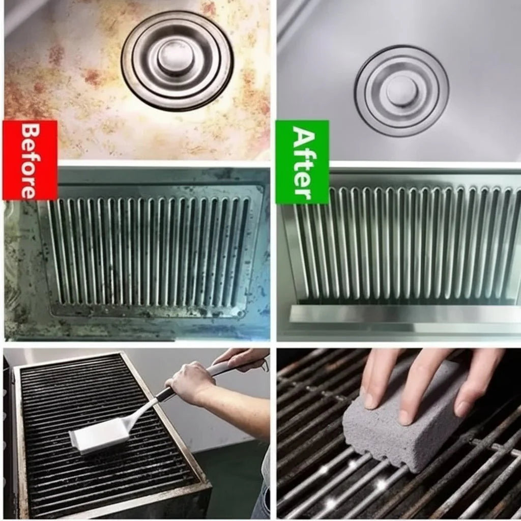 SMOKESCRUB – Grill Cleaner Stones for Thorough BBQ Cleaning