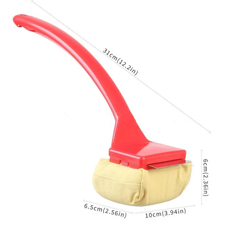 Brosse nettoyante pour grill de barbecue, tampon récurant à vapeur, nettoyant à long manche
