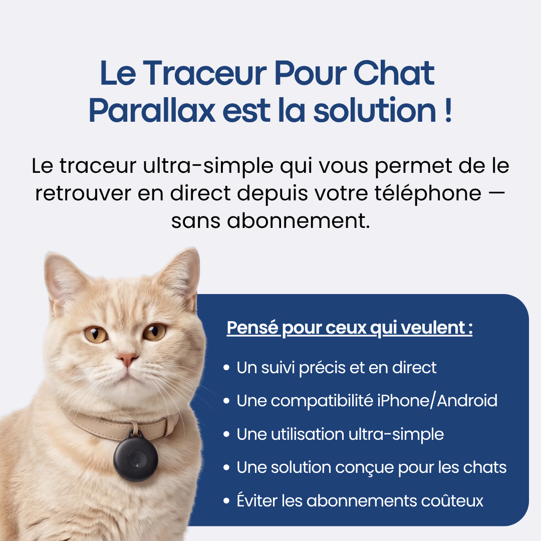 GPS Pour Chat Sans Abonnement - FlashDiscount