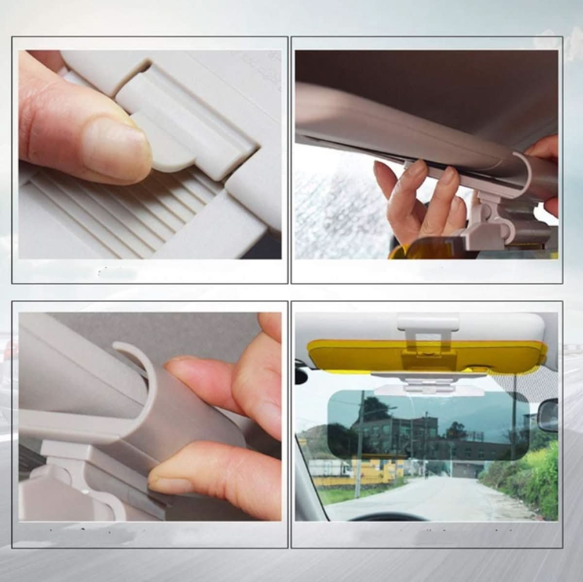 GLAREX – Glare-free sun protection for safer driving