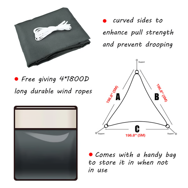Auvent de protection anti-UV