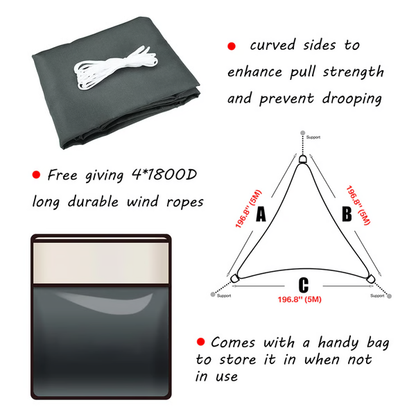Auvent de protection anti-UV
