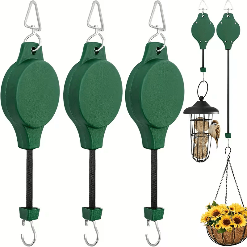 GARDENLIFT – Height-adjustable Hanging System for Plants & Birdhouses