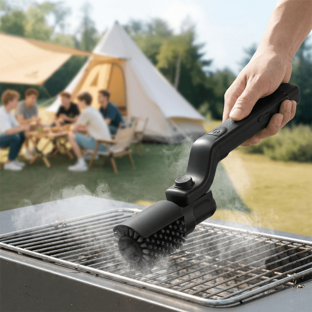 BBQTORQUE – Electric Grill Cleaning Tool with 3 Speeds