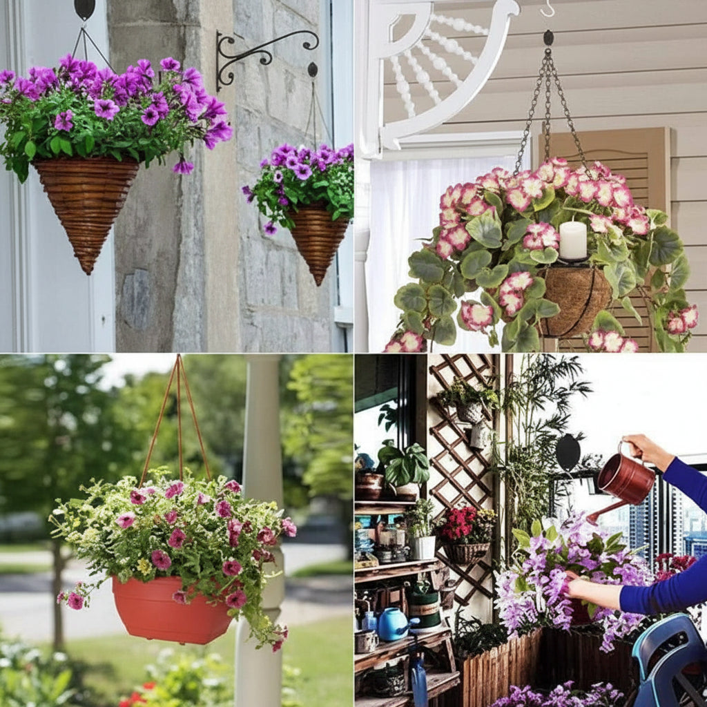 GARDENLIFT – Height-adjustable Hanging System for Plants & Birdhouses