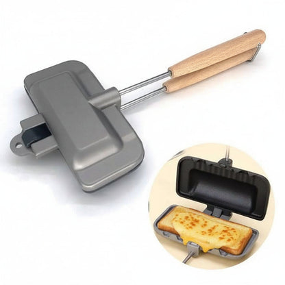 QUICKGRILL - Compact sandwich maker for quick and crispy meals anytime