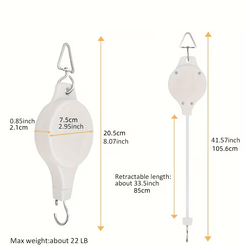 GARDENLIFT – Height-adjustable Hanging System for Plants & Birdhouses