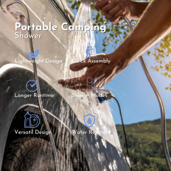 Douche de camping portable