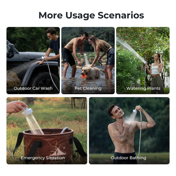 Douche de camping portable