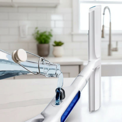 CleanView 3-in-1 window wiper - spray, wipe & shine for streak-free windows