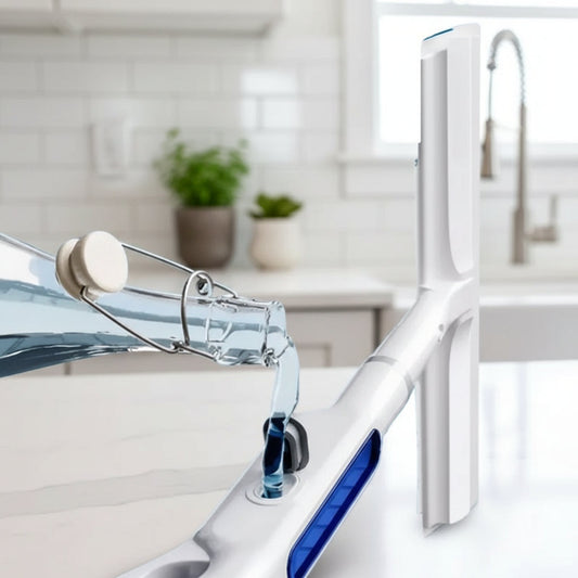 CleanView 3-in-1 window wiper - spray, wipe & shine for streak-free windows