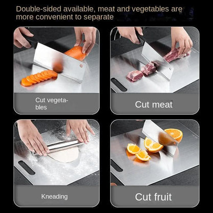 TITANCLEAN – Stainless Steel Cutting Board for Hygienic and Precise Work