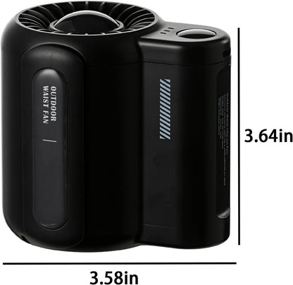 Tragbarer USB-C Clip-Ventilator – Bleiben Sie den ganzen Tag frisch und schweißfrei