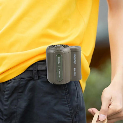 Tragbarer USB-C Clip-Ventilator – Bleiben Sie den ganzen Tag frisch und schweißfrei