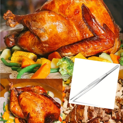 FIREPROOF - Multifunctional Grill Tongs 25 cm for Picnic and Home Kitchen