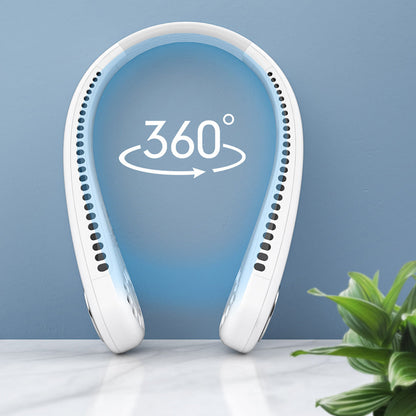 Ventilateur de cou portable sans pales rechargeable