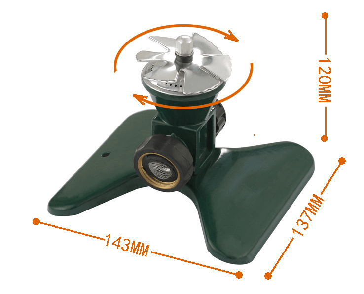 HydroSpin – Even 360° Watering for Healthy Lawns