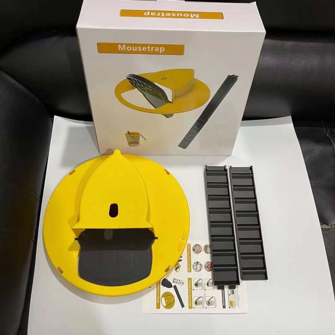 ECOGUARD ELITE - Humane Mouse Trap for Gentle and Reusable Rodent Control Without Effort Indoors