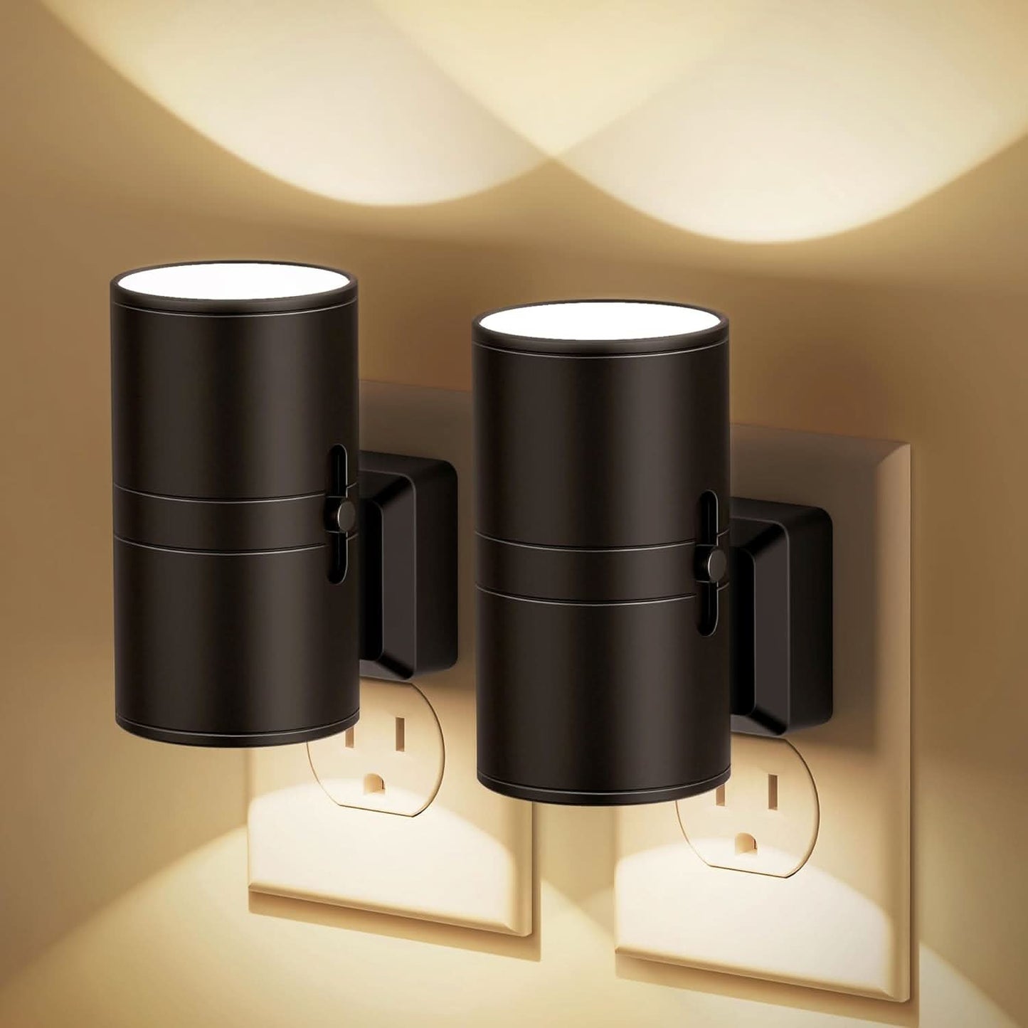 TWILIGHTGLOW - LED Night Light – Dimmable & Automatic for Stylish Lighting