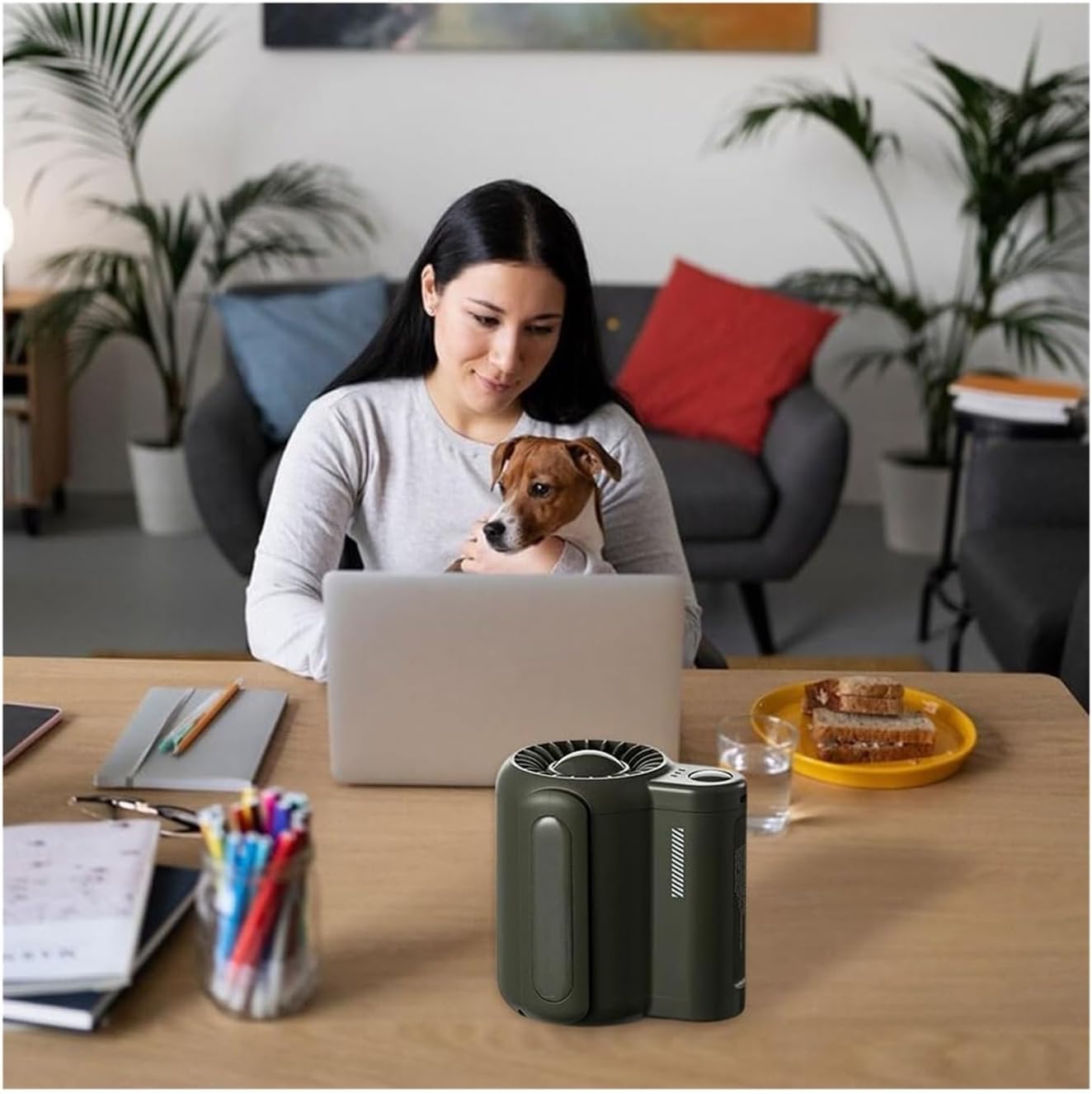 Tragbarer USB-C Clip-Ventilator – Bleiben Sie den ganzen Tag frisch und schweißfrei