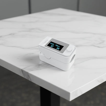 ULTRALITE - Compact Finger Pulse Oximeter for Fast and Precise Health Monitoring on the Go