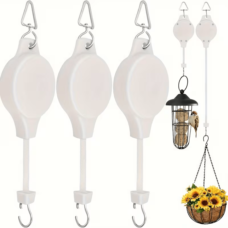 GARDENLIFT – Height-adjustable Hanging System for Plants & Birdhouses
