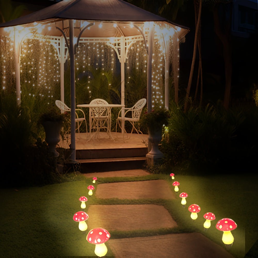 MUSHROOMNEST – Solar garden light in mushroom design for magical outdoor areas
