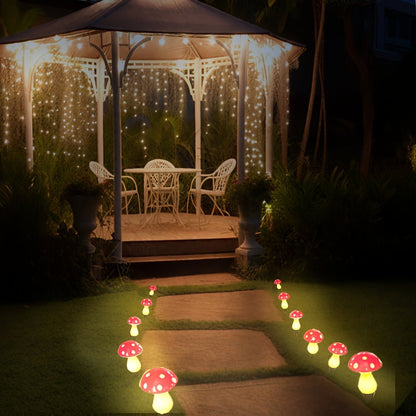 MUSHROOMNEST – Solar garden light in mushroom design for magical outdoor areas