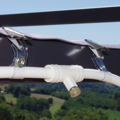 AquaCool spray irrigation system - cooling & irrigation for outdoor areas