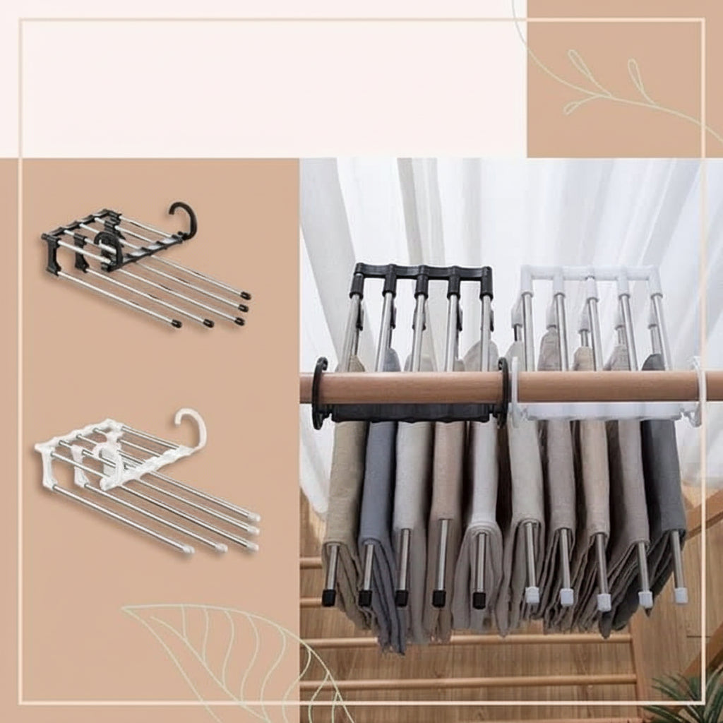 FLEXRACK – Space-saving Trousers Rack for Wrinkle-free Organization