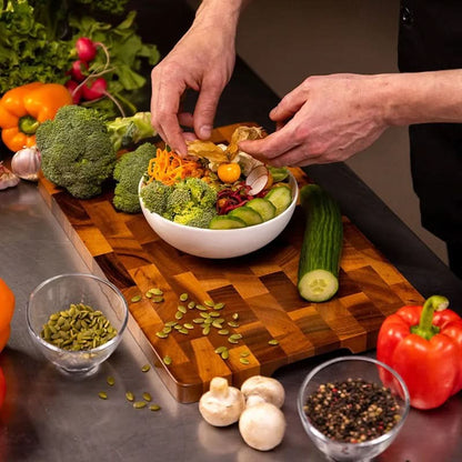 PUREWOOD - High-quality Acacia Wood Cutting Board for Stylish and Durable Kitchen Work