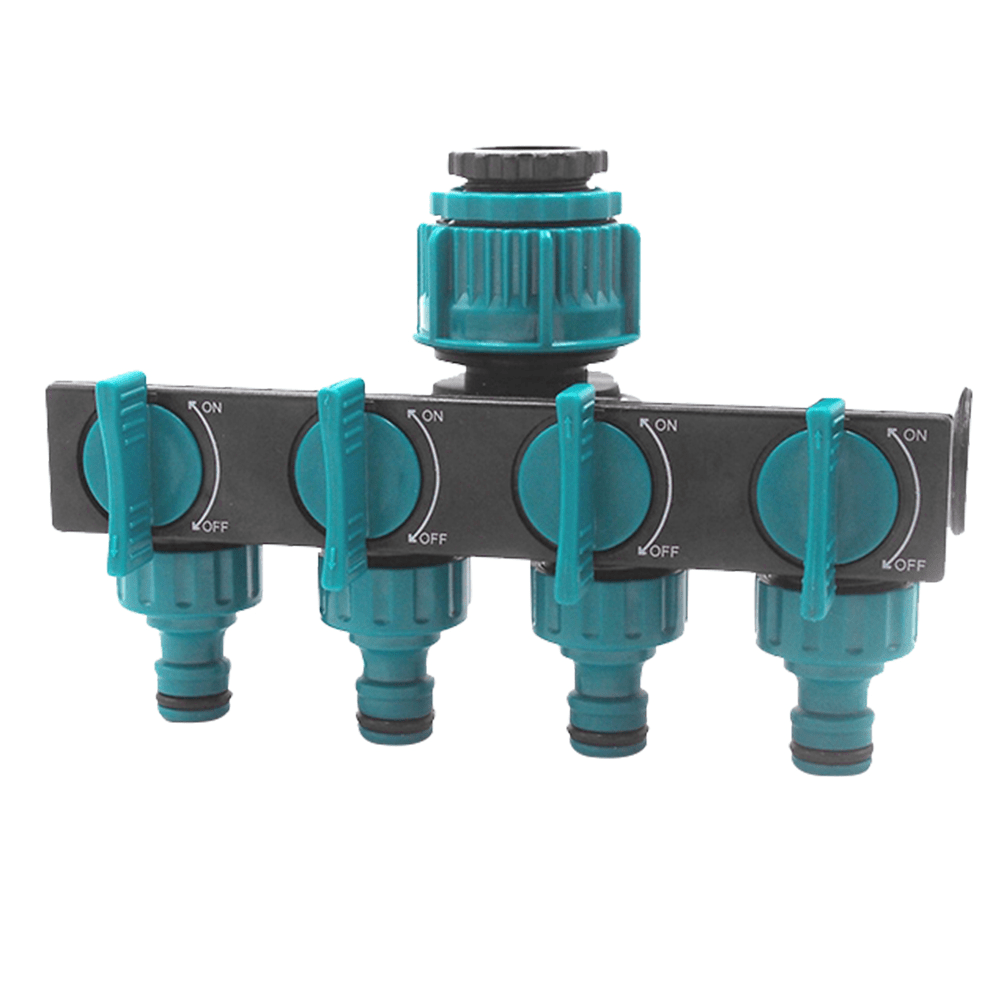 FlowMaster – 4-way garden hose splitter for flexible watering