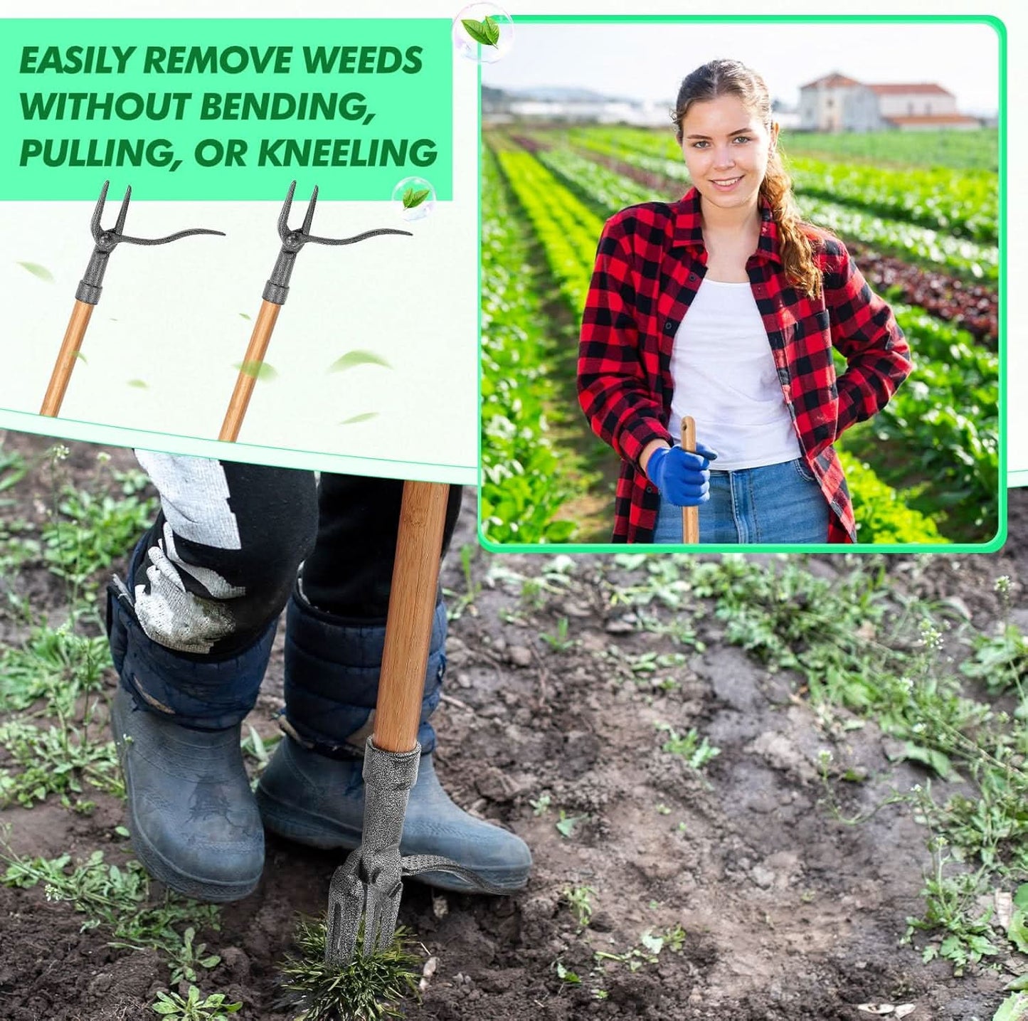 KLAUE Weed Remover – Sturdy Garden Tool