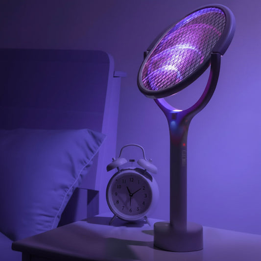 ZapGuard – 5-in-1 Electric Mosquito Swatter with LED