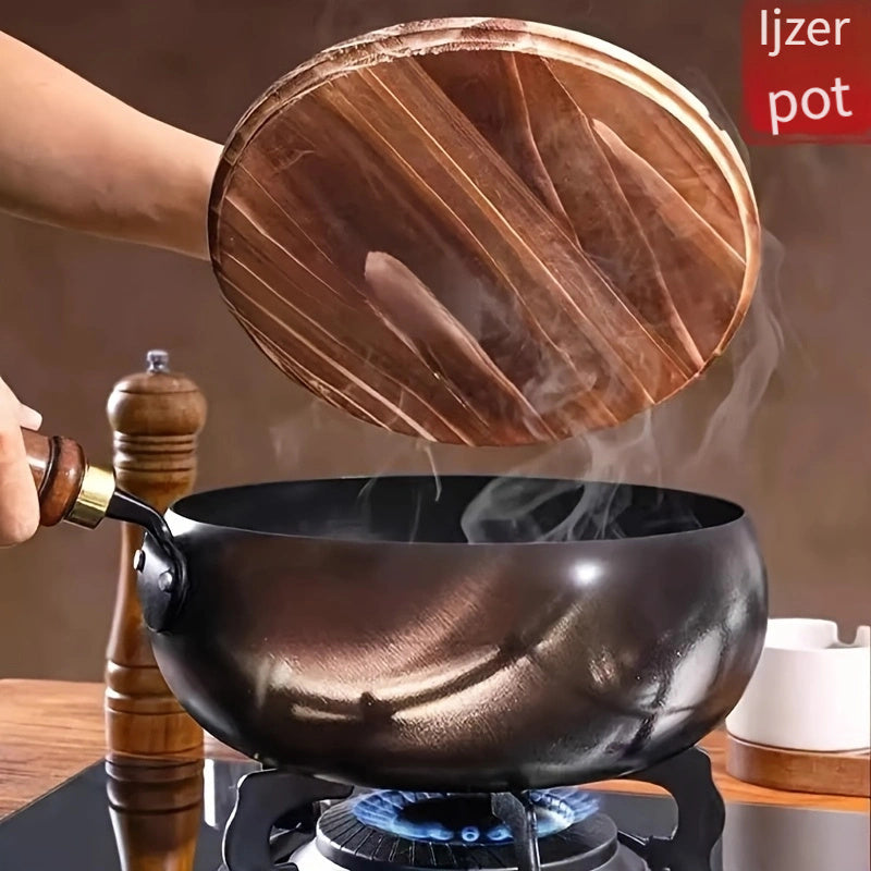 ChefMaster Poêle en Fonte – Ustensile de Cuisine Durable et Polyvalent