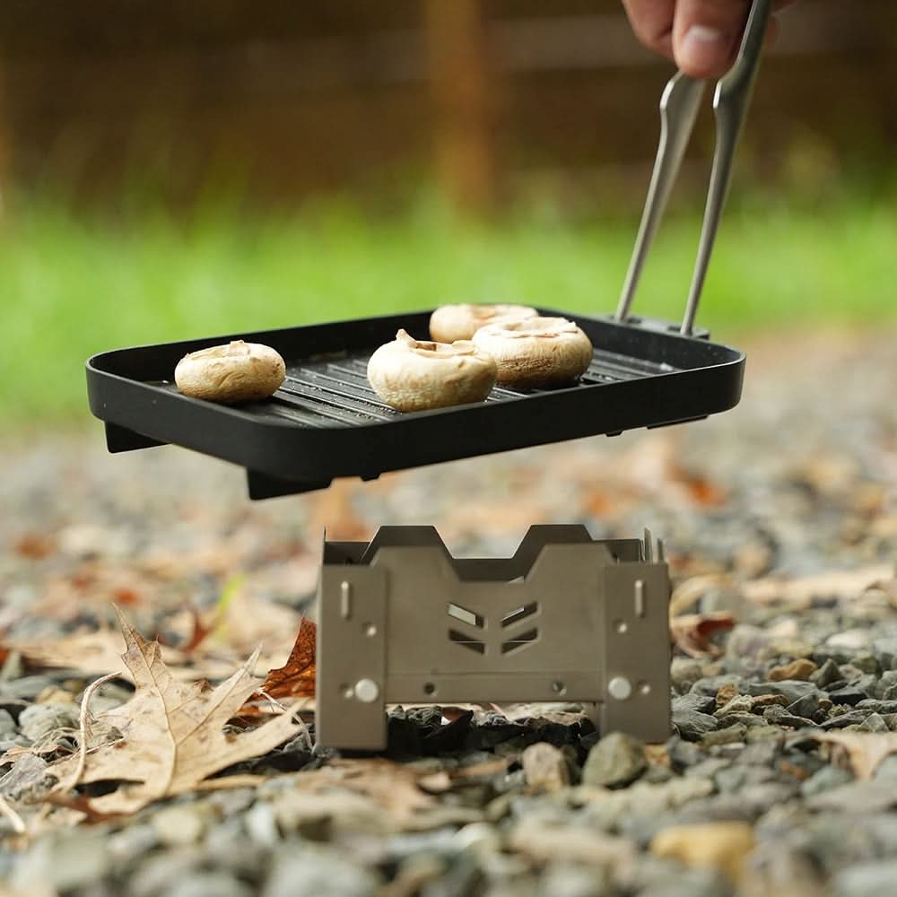 CAMPMASTER – Small Grill Plate Set for Portable Outdoor Cooking