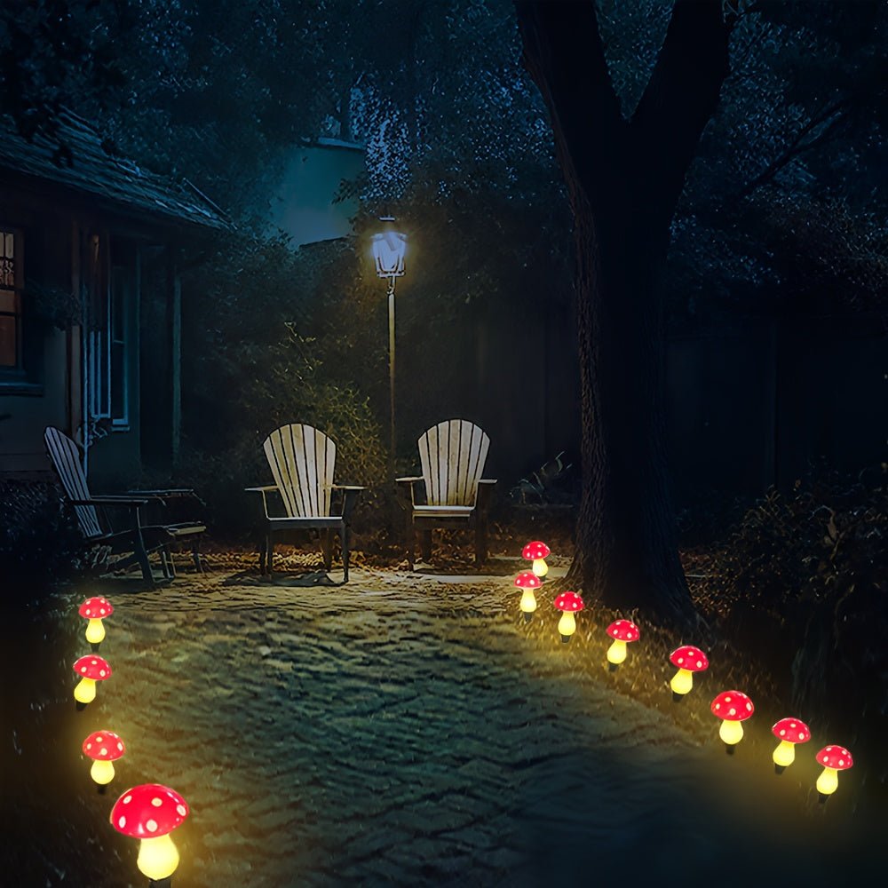 MUSHROOMNEST – Solar garden light in mushroom design for magical outdoor areas
