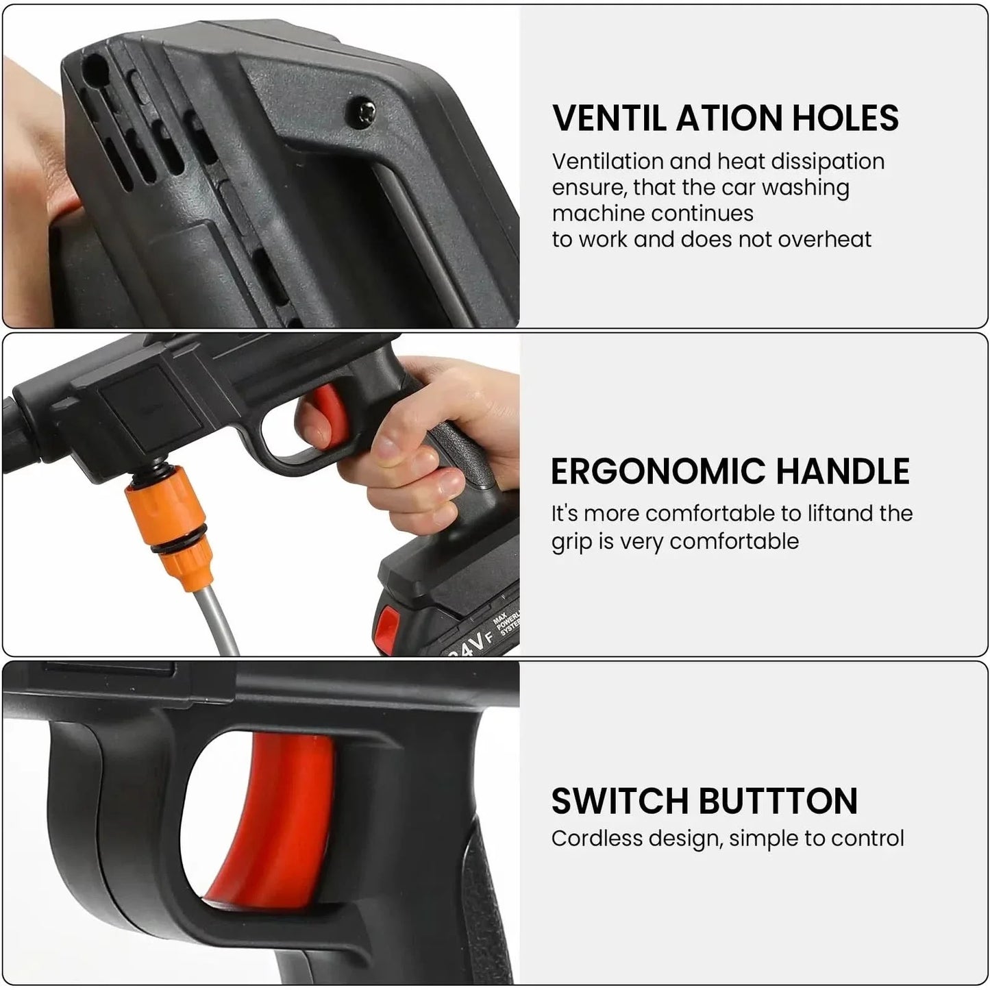 JETWASH PRO 1500 – Cordless High-Pressure Cleaner with 30 Bar