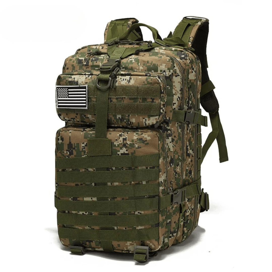 ADVENTUREPACK - Waterproof tactical backpack with 50 L volume for travelling & outdoor adventures