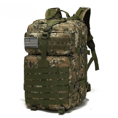 ADVENTUREPACK - Waterproof tactical backpack with 50 L volume for travelling & outdoor adventures