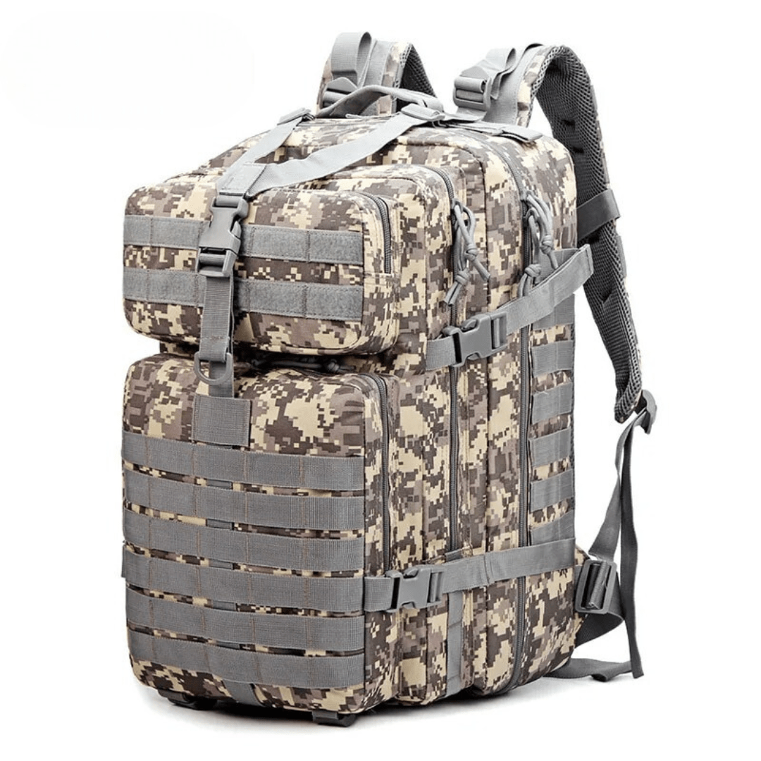 ADVENTUREPACK - Waterproof tactical backpack with 50 L volume for travelling & outdoor adventures
