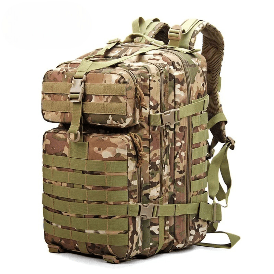 ADVENTUREPACK - Waterproof tactical backpack with 50 L volume for travelling & outdoor adventures