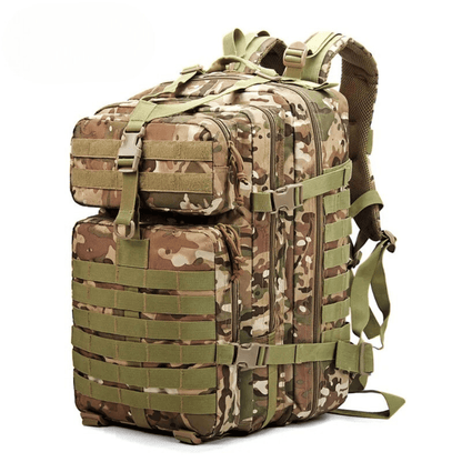 ADVENTUREPACK - Waterproof tactical backpack with 50 L volume for travelling & outdoor adventures