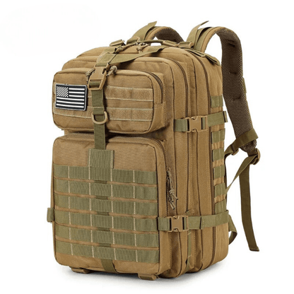 ADVENTUREPACK - Waterproof tactical backpack with 50 L volume for travelling & outdoor adventures