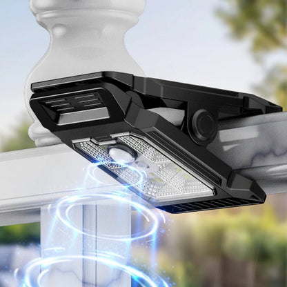 FIXLICHT – Intelligent Solar Clip Light for Outdoor Use