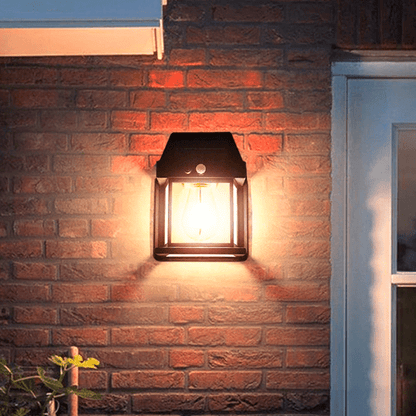 Solar-powered garden spotlight with motion detector - Waterproof, environmentally friendly & easy to install