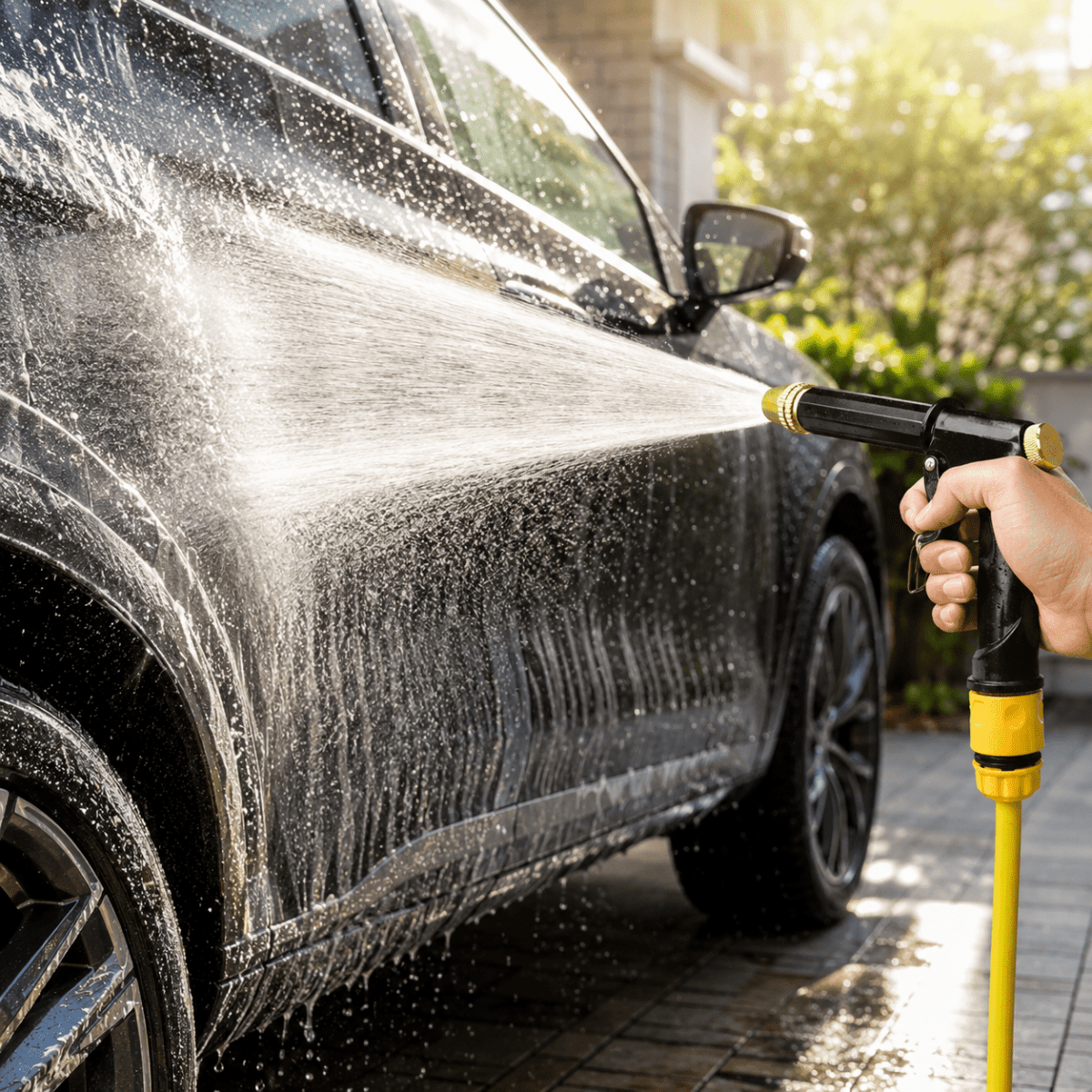 JETCLEAN – High-pressure water blaster for garden and vehicle cleaning