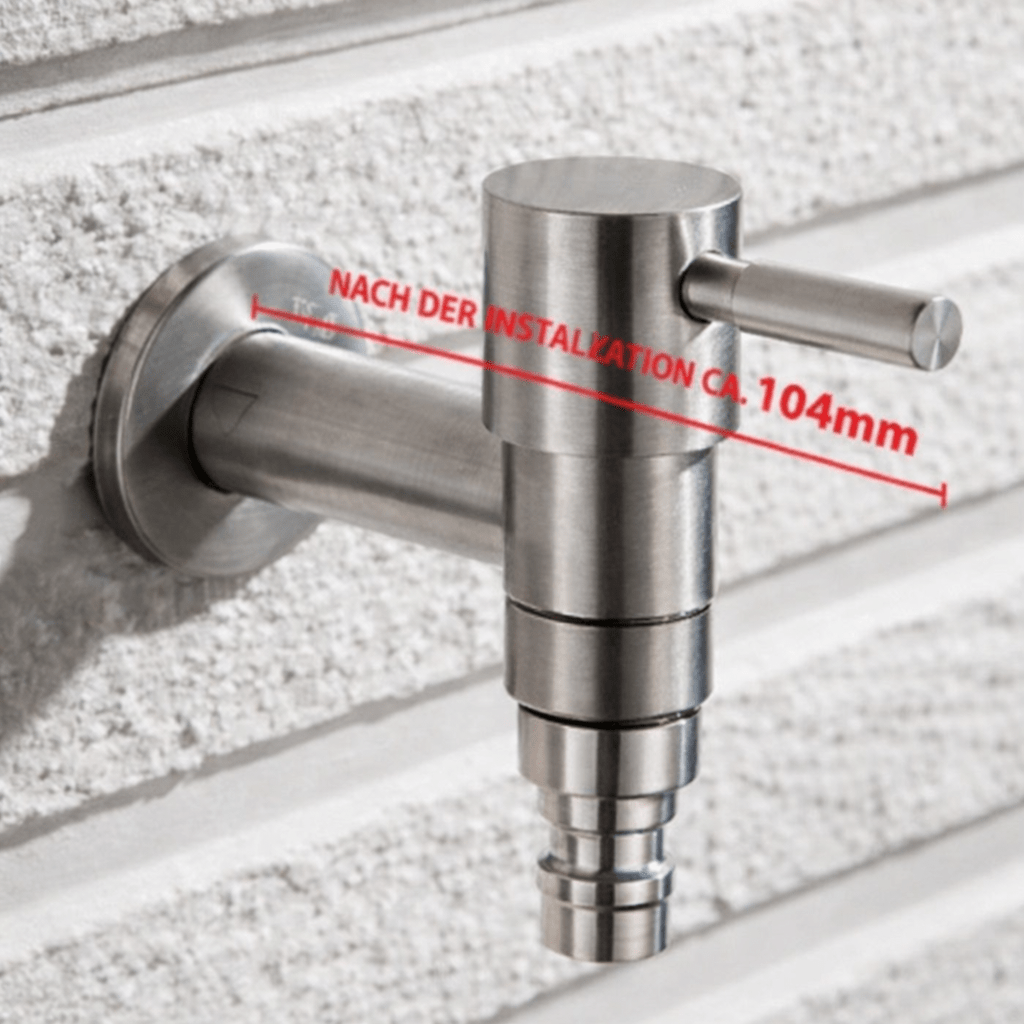 GARDENPRO – Premium Stainless Steel Outdoor Faucet