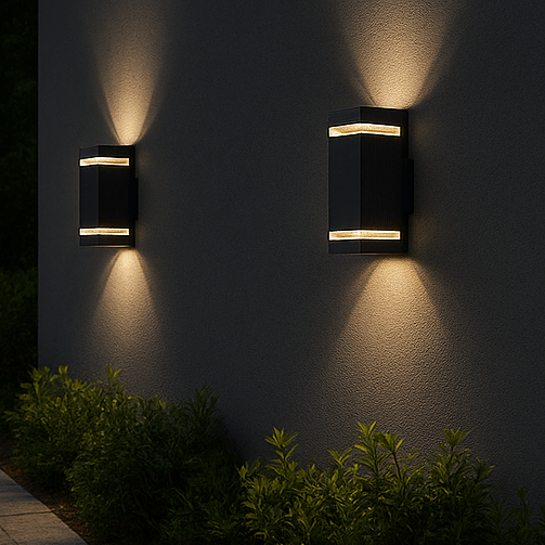 EXTERA – Modern Outdoor Wall Light with Waterproof LED Light